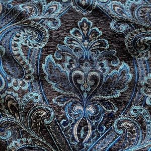 Beautiful Brown Paisley Curtains will look great in any room of your home.